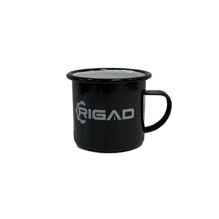 Kubek emaliowany Logo Rigad® / 250 ml