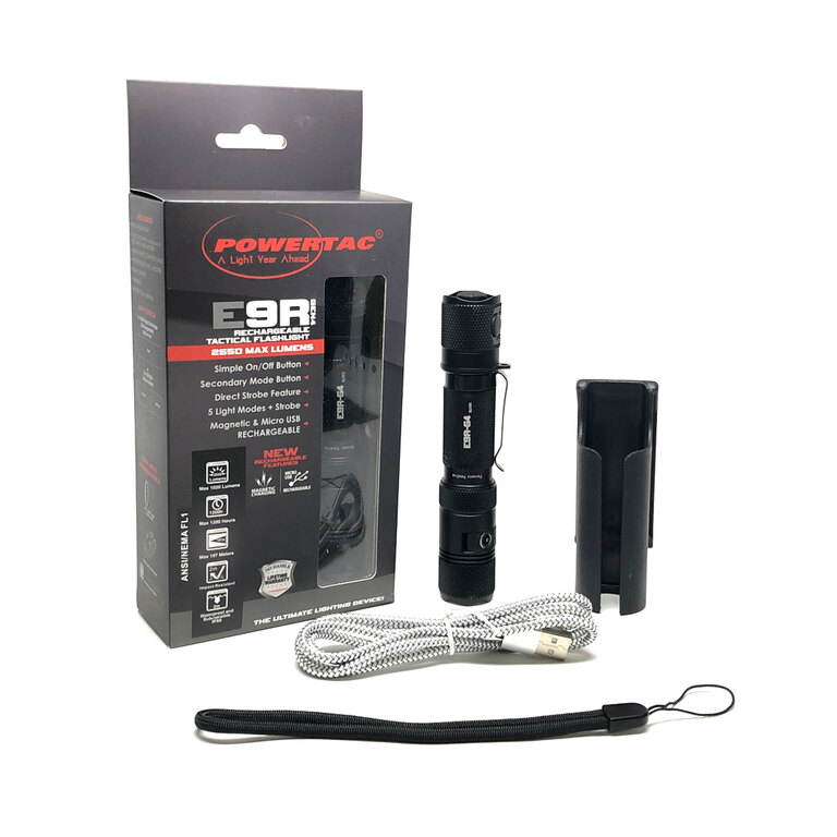 Latarka E9R-G4 / 2550 lm PowerTac®