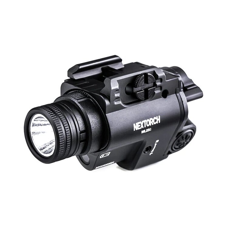 Latarka LED pistoletowa WL23G / zielony laser NexTorch®