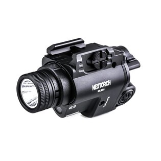 Latarka LED pistoletowa WL23G / zielony laser NexTorch®