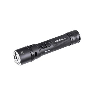Latarka P86 1600 lm z elektronicznym gwizdkiem 120db NexTorch®