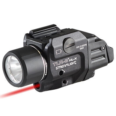 Latarka zasilana LED TLR-8 HL-X / czerwony laser Streamlight®
