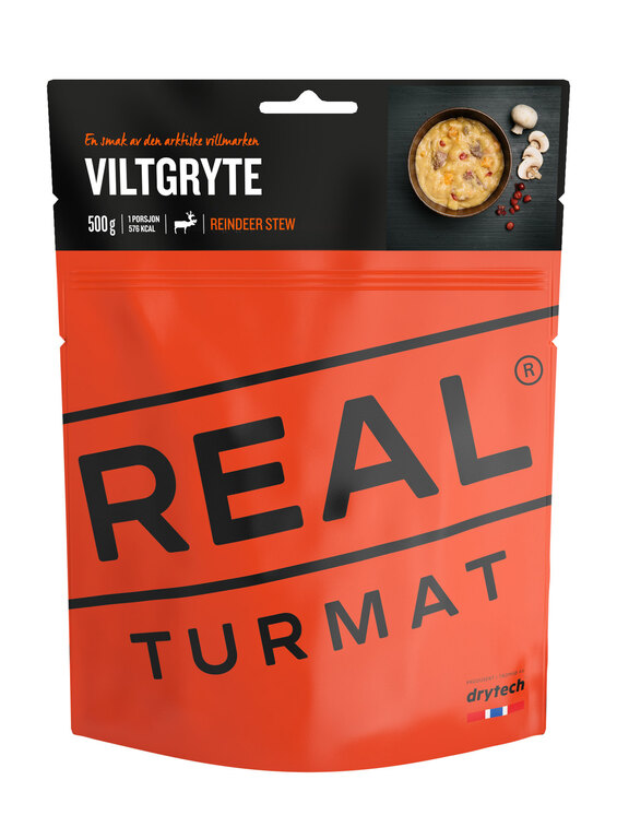 Liofilizowane jedzenie Mięso renifera z żurawiną Real Turmat®
