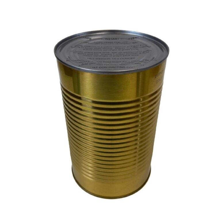 Liofilizowany sok winogronowy w puszce US ARMY®