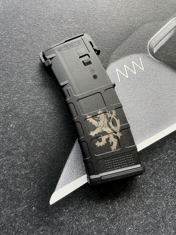 Magazynek do AR15, 30 naboi, kaliber 5.56x45 NATO Magpul® / Český lev