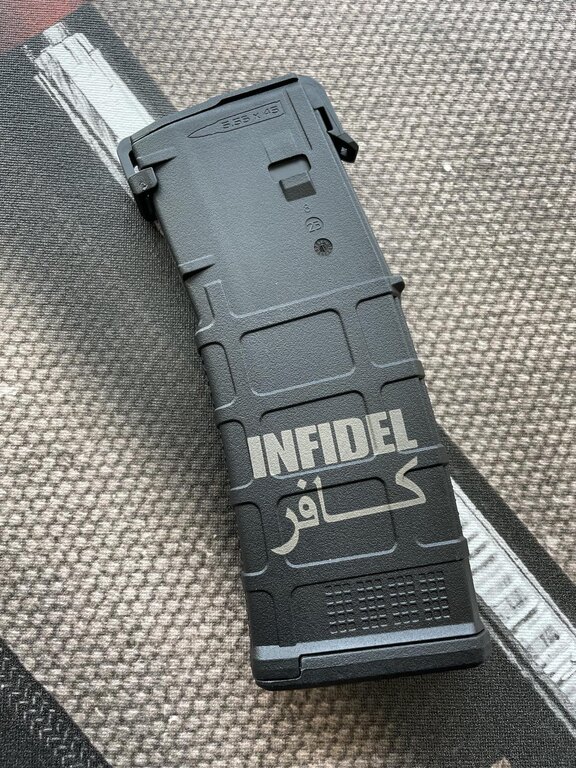 Magazynek do AR15, 30 nabojów, kaliber 5.56x45 NATO Magpul® / Infidel