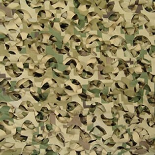 Maskovací síť Rothco® Ultra Lite Killer - 3D liście woodland