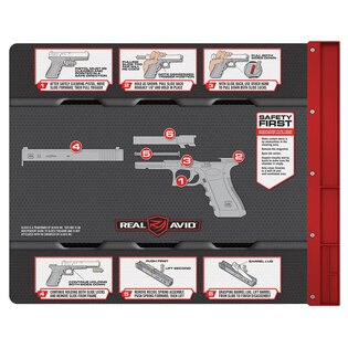 Mata z instrukcją czyszczenia Glock Real Avid®