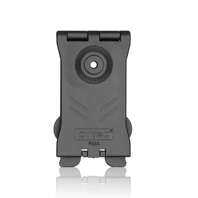 Molle klip R - Serie Cytac® - prostokątny, czarny
