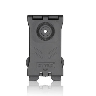 Molle klip R - Serie Cytac® - prostokątny, czarny