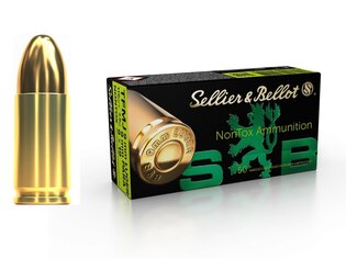 Nabój Nontox Sellier & Bellot® / 9 mm Luger / 7,5 g - 115 grs / 50 szt.