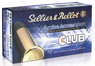 Naboje bocznego zapłonu Club/Standard Sellier & Bellot® / .22 LR / 2,6 g / 50 szt.
