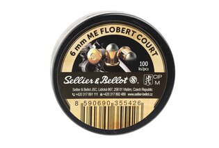 Naboje Flobert Sellier & Bellot® / 6 mm ME Flobert / 1,05 g - 16 grs / 100 szt.