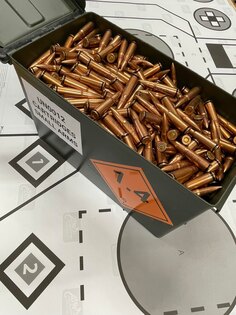 Naboje FMJ GetLoad® / 7,62 x 39, 900 sztuk + Box Ammo NATO