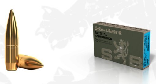 Naboje FMJ Sellier & Bellot® / .300 AAC Subsonic / 13 g - 200 grs / 20 szt.