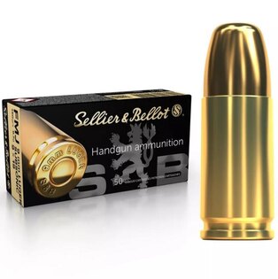 Naboje FMJ Sellier & Bellot® / 9×19 mm Subsonic / 9,7 g - 150 grs / 50 szt.