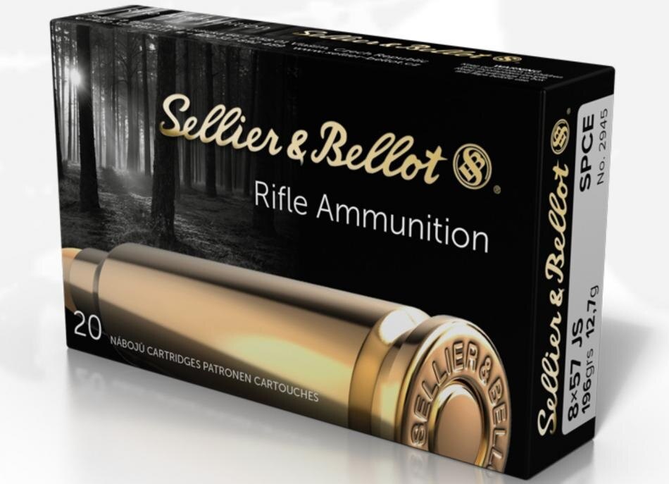Naboje JS SPCE Sellier & Bellot® / 8x57 / 12,7 g - 196 grs / 20 szt