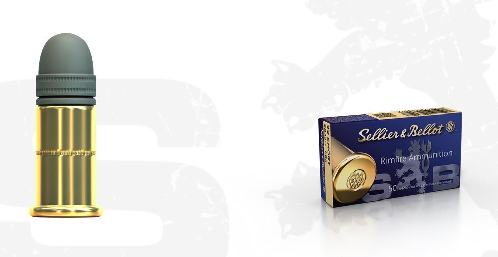 Naboje małokalibrowe Short Sellier & Bellot® / .22 Short / 1,8 g / 50 szt.