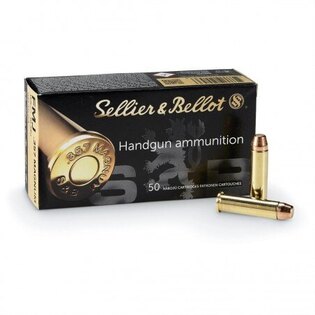Naboje rewolwerowe FMJ Sellier & Bellot® / 357 Magnum / 10,25 g - 158 grs / 50 szt.