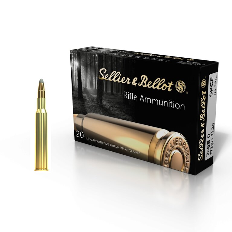 Naboje SPCE Sellier & Bellot® / 7x65 R / 11,2 g - 173 grs / 20 szt