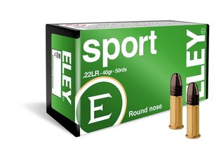 Náboje Sport Eley® / .22 LR / 40 grs / 50 szt.