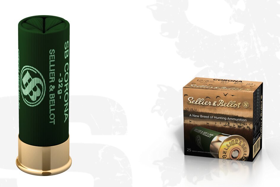 Naboje śrutowe Corona Sellier&Bellot® / 12/70 / 32 g / 4 mm / 25 szt.