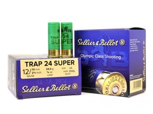 Naboje śrutowe Trap 24 Super Sellier & Bellot® / 12/70* / 24 g / 25 szt.