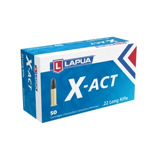 Náboje X-ACT Lapua® / 22 LR / 40 grs / 50 szt.
