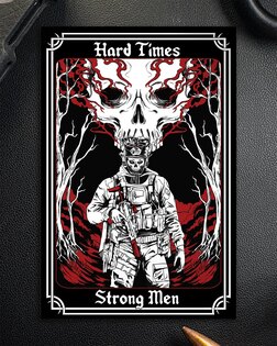 Naklejka Hard Times Tarot Brothers in Arms®