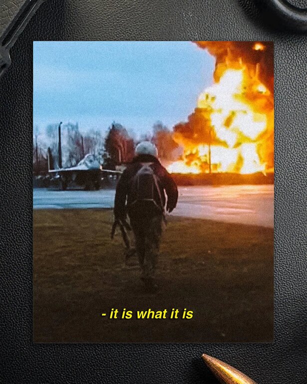 Naklejka It is what it is Brothers in Arms®