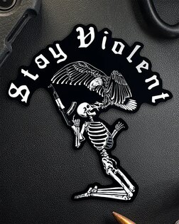 Naklejka Stay Violent Brothers in Arms®
