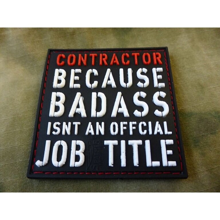 Naszywka Contractor JTG® - kolorowa