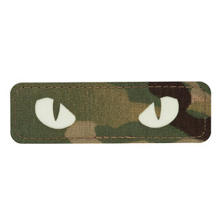 Naszywka Kocie Oczy Laser Cut M-Tac® / Fosforowe oczy