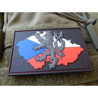 Naszywka mapa Czechów z lwem JTG® - kolorowa