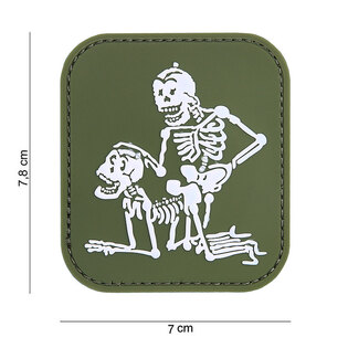 Naszywka Two Skeletons 101 INC®