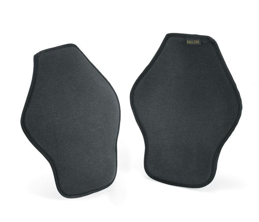 Niskoprofilowe ochraniacze kolan Defcon5® Soft - czarne
