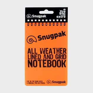 Notatnik wodoodporny Snugpak® w linię, w kratkę