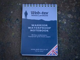 Notes wodoodporny Warrior Web-Tex®