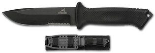Nóż Prodigy GERBER® z częściowo ząbkowanym ostrzem - czarny