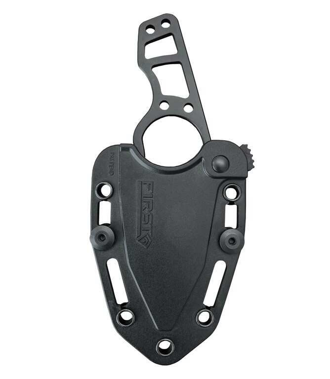 Nóż z ostrzem stałym First Tactical® Scorpion Mini Tanto - srebrny