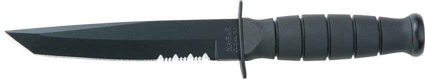 Nóż z stałą głownią KA-BAR® Short Tanto z kombinowanym ostrzem