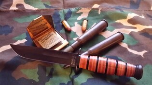 Nóż z stałą głownią KA-BAR® Short USMC