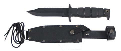 Nóż z stałą głownią Pilot Fox Outdoor® - czarny