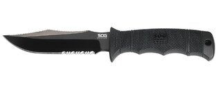 Nóż z stałą głownią SOG® Seal Pup Elite, pochwa Kydex® - czarny