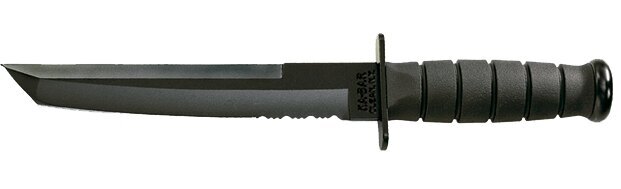 Nóż z stałą klingą KA-BAR® Tanto z ostrzem kombinowanym