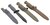 Nóż z stałym ostrzem GLOCK® FM 81 Survival knife