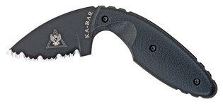 Nóż z stałym ostrzem KA-BAR® TDI Law Enforcement Knife z ząbkowanym ostrzem