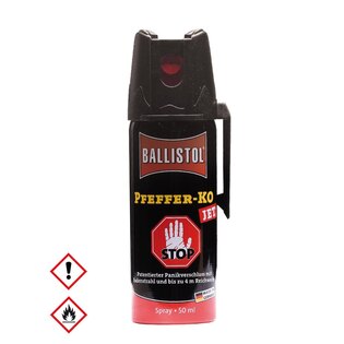 Obronny gaz pieprzowy Klever® KO JET 50 ml