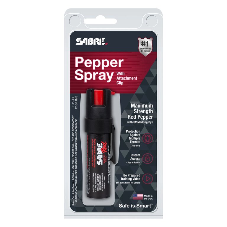 Obronny spray Compact z klipsem Sabre Red®