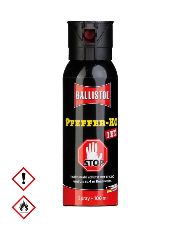 Obronny spray pieprzowy Klever® KO JET 100 ml